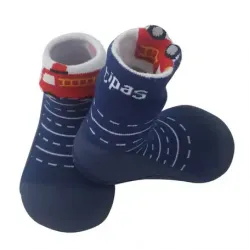 Attipas Shoe Socks Two Style / Navy / L