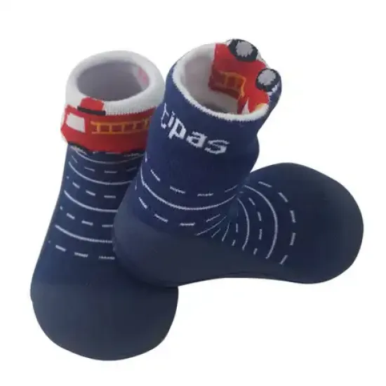 Attipas Shoe Socks Two Style / Navy / M