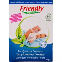 Friendly Organic Baby Laundry Powder For Sensitive Skin 1 kg