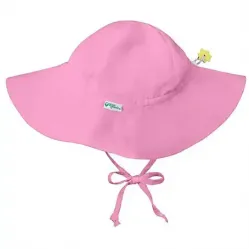 Green Sprouts Brim Sun Protection Hat-Light Pink-0/6mo