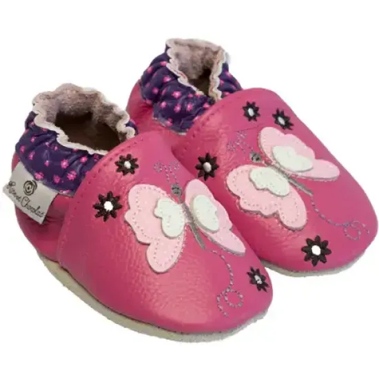 Rc Classic Shoes Butterfly Fluchsia Girls 6-12m