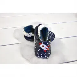 Rc Classic Shoes Rocket Star Navy Boys 2-3y