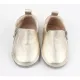 Rczs 05 Zipper Shoes Soft Soles Gold 20-21 6-12 Months