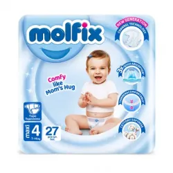 Molfix Diapers Size (4) Jumbo Pack 27 Diapers