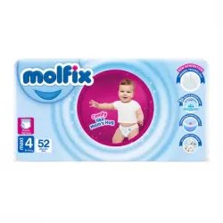 Molfix Diapers Size 4 Mega Pack 52 Pants