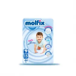 Molfix Diapers Size (5) Mega Pack 44 Diapers