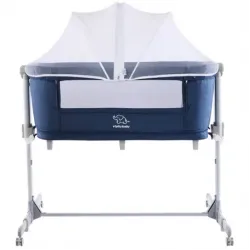 Elphybaby Baby Cosleeper Cot (Next To Mom) Blue