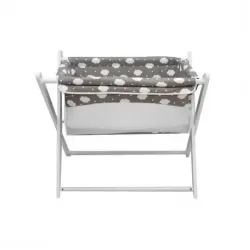 Elphybaby Baby Multifunction Cot With Wood Legs