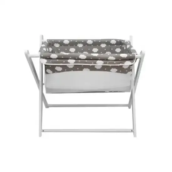 Elphybaby Baby Multifunction Cot With Wood Legs