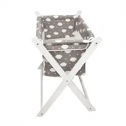 Elphybaby Baby Multifunction Cot With Wood Legs