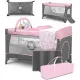 Lionelo Flower 2 In 1 Travel Bed Playpen Flamingo Pink