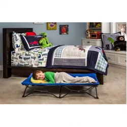 Regalo Toddler Bed My Cot Portable Blue