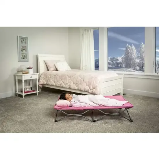 Regalo Toddler Bed My Cot Portable Pink