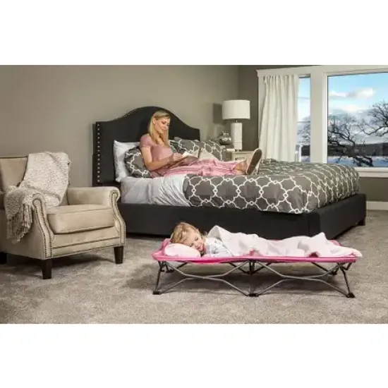 Regalo Toddler Bed My Cot Portable Pink