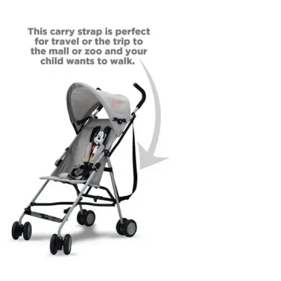 Disney - Mickey Foldable Baby Stroller