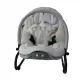 Elphybaby Baby Rocking Chair ,Vibrator And Music Light Gray