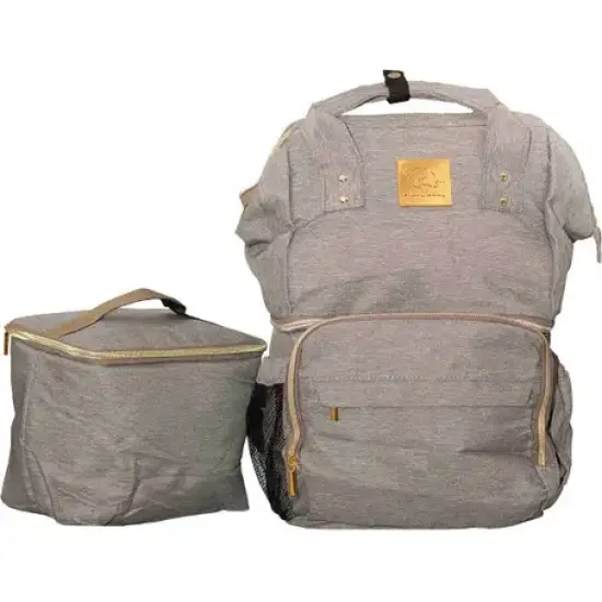 Elphybaby Carry All Nappy Bag / Mam Bag For Baby Food Grey