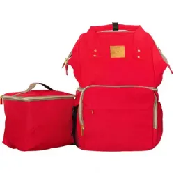 Elphybaby Carry All Nappy Bag /Thermal Bag For Baby Food Red