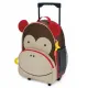 Skip Hop Zoo Kids Rolling Luggage Monkey