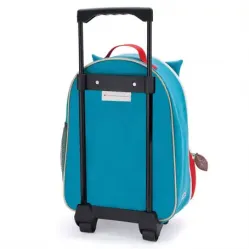 Skip Hop Zoo Kids Rolling Luggage Owl