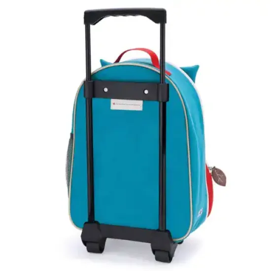 Skip Hop Zoo Kids Rolling Luggage Owl