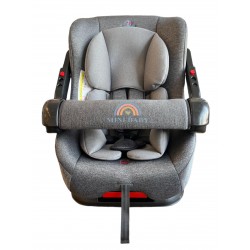 Car seat from 6 months to 4 years with ergonomic and bendable protection system