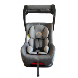 Car seat from 6 months to 4 years with ergonomic and bendable protection system