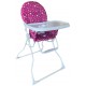 Multifunctional baby dining chair with a star motif