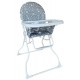 Multifunctional baby dining chair with a star motif