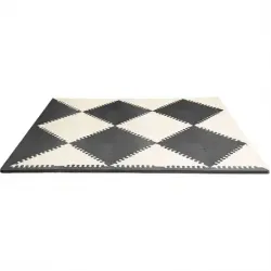 Skip Hop Playspot Geo Floor Tiles Black & Cream