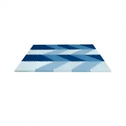 Skip Hop Playspot Geo Floor Tiles Blue Ombre