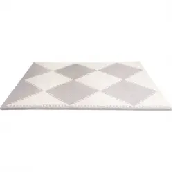 Skip Hop Playspot Geo Floor Tiles Grey & Cream